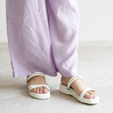 日本製 カジュアル 2way ベルト サンダル ローヒール ぺたんこ | SHOE FANTASY | 詳細画像38 