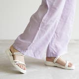 日本製 カジュアル 2way ベルト サンダル ローヒール ぺたんこ | SHOE FANTASY | 詳細画像39 