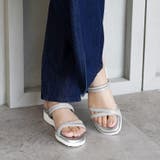 日本製 カジュアル 2way ベルト サンダル ローヒール ぺたんこ | SHOE FANTASY | 詳細画像46 