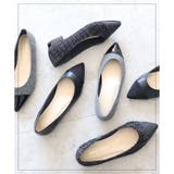 日本製 ポインテッドトゥ トゥキャップ パンプス ローヒール 幅広 | SHOE FANTASY | 詳細画像2 