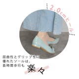 日本製 ポインテッドトゥ バックル レインパンプス 晴雨兼用 | SHOE FANTASY | 詳細画像21