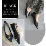 日本製 ポインテッドトゥ バックル レインパンプス 晴雨兼用 | SHOE FANTASY | 詳細画像23