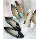 日本製 ポインテッドトゥ バックル レインパンプス 晴雨兼用 | SHOE FANTASY | 詳細画像26