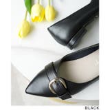 日本製 ポインテッドトゥ バックル レインパンプス 晴雨兼用 | SHOE FANTASY | 詳細画像27