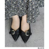 日本製 ポインテッドトゥ バックル レインパンプス 晴雨兼用 | SHOE FANTASY | 詳細画像28