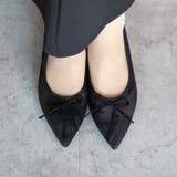 日本製 ポインテッドトゥ レースチュール バレエパンプス | SHOE FANTASY | 詳細画像28