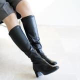 秋冬新作 日本製 スクエアトゥ | SHOE FANTASY | 詳細画像14 