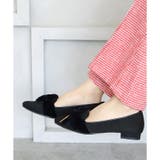 日本製 ベルベットリボン オペラパンプス ローヒール 幅広 | SHOE FANTASY | 詳細画像15