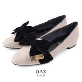 oak | 日本製 ベルベットリボン オペラパンプス ローヒール 幅広 | SHOE FANTASY