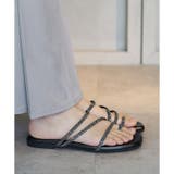 日本製 ビジューバンド ストラップサンダル ビーチサンダル ビーサン | SHOE FANTASY | 詳細画像14 