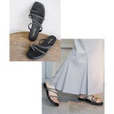 日本製 ビジューバンド ストラップサンダル ビーチサンダル ビーサン | SHOE FANTASY | 詳細画像15 