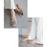日本製 ビジューバンド ストラップサンダル ビーチサンダル ビーサン | SHOE FANTASY | 詳細画像21 
