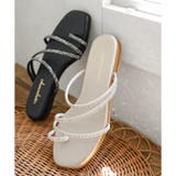 日本製 ビジューバンド ストラップサンダル ビーチサンダル ビーサン | SHOE FANTASY | 詳細画像26 