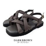 darkbrown | 日本製 チューブベルト メッシュサンダル | SHOE FANTASY