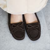 日本製 本革 モカシンシューズ 柔らかい ローヒール ぺたんこ フリンジ | SHOE FANTASY | 詳細画像25 