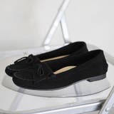 日本製 本革 モカシンシューズ 柔らかい ローヒール ぺたんこ フリンジ | SHOE FANTASY | 詳細画像18 