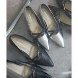 日本製 ポインテッドトゥ クロスベルト レインパンプス 晴雨兼用 | SHOE FANTASY | 詳細画像26 