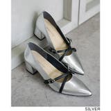 日本製 ポインテッドトゥ クロスベルト レインパンプス 晴雨兼用 | SHOE FANTASY | 詳細画像33 