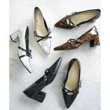 日本製 ポインテッドトゥ クロスベルト レインパンプス 晴雨兼用 | SHOE FANTASY | 詳細画像42 