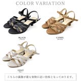 日本製 キャンバス地 クロスベルト ミュールサンダル | SHOE FANTASY | 詳細画像2 