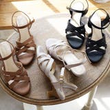 日本製 キャンバス地 クロスベルト ミュールサンダル | SHOE FANTASY | 詳細画像14 