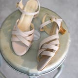 日本製 キャンバス地 クロスベルト ミュールサンダル | SHOE FANTASY | 詳細画像35 