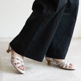 日本製 キャンバス地 クロスベルト ミュールサンダル | SHOE FANTASY | 詳細画像40 