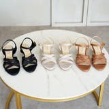 日本製 キャンバス地 クロスベルト ミュールサンダル | SHOE FANTASY | 詳細画像16 