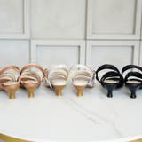 日本製 キャンバス地 クロスベルト ミュールサンダル | SHOE FANTASY | 詳細画像17 