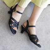 日本製 キャンバス地 クロスベルト ミュールサンダル | SHOE FANTASY | 詳細画像20 