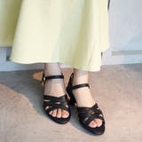 日本製 キャンバス地 クロスベルト ミュールサンダル | SHOE FANTASY | 詳細画像21 