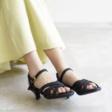 日本製 キャンバス地 クロスベルト ミュールサンダル | SHOE FANTASY | 詳細画像22 