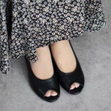 オープントゥパンプス カラバリ豊富 ウエッジソール | SHOE FANTASY | 詳細画像15 