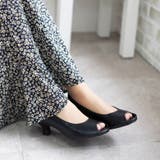 オープントゥパンプス カラバリ豊富 ウエッジソール | SHOE FANTASY | 詳細画像11 