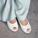 オープントゥパンプス カラバリ豊富 ウエッジソール | SHOE FANTASY | 詳細画像23 