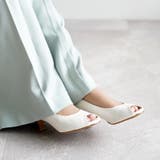 オープントゥパンプス カラバリ豊富 ウエッジソール | SHOE FANTASY | 詳細画像21 