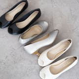 オープントゥパンプス カラバリ豊富 ウエッジソール | SHOE FANTASY | 詳細画像6 