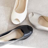 オープントゥパンプス カラバリ豊富 ウエッジソール | SHOE FANTASY | 詳細画像5 