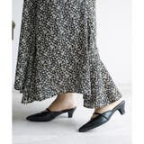 日本製 ポインテッドトゥ バンド ストラップ ミュール パンプス | SHOE FANTASY | 詳細画像15 