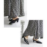 日本製 ポインテッドトゥ バンド ストラップ ミュール パンプス | SHOE FANTASY | 詳細画像18 