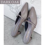 日本製 ポインテッドトゥ バンド ストラップ ミュール パンプス | SHOE FANTASY | 詳細画像19 