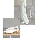 日本製 ポインテッドトゥ バンド ストラップ ミュール パンプス | SHOE FANTASY | 詳細画像30 