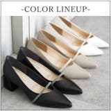 日本製 Vカット ビジューバンドパンプス 晴雨兼用 レイン | SHOE FANTASY | 詳細画像14