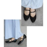 日本製 アーモンドトゥ ストラップ レインパンプス 晴雨兼用 | SHOE FANTASY | 詳細画像24
