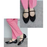 日本製 アーモンドトゥ ストラップ レインパンプス 晴雨兼用 | SHOE FANTASY | 詳細画像28