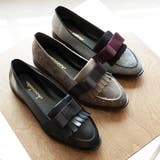 日本製 グログランリボン タッセル ローファー レイン 晴雨兼用 | SHOE FANTASY | 詳細画像17 