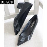 日本製 ポインテッドトゥ ラッフルフリル パンプス | SHOE FANTASY | 詳細画像14 