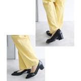 日本製 ポインテッドトゥ ラッフルフリル パンプス | SHOE FANTASY | 詳細画像18 