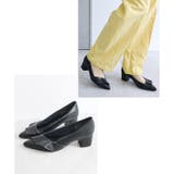 日本製 ポインテッドトゥ ラッフルフリル パンプス | SHOE FANTASY | 詳細画像19 