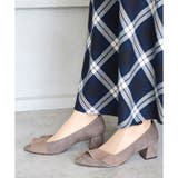 日本製 ポインテッドトゥ ラッフルフリル パンプス | SHOE FANTASY | 詳細画像24 